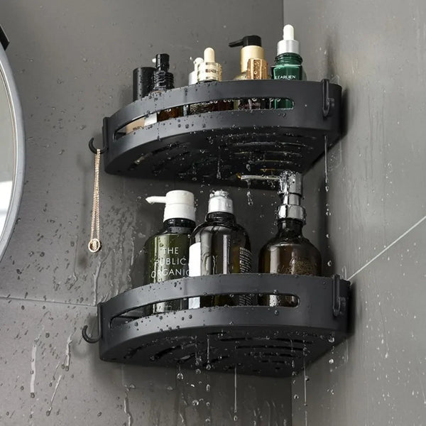 Adhesive Shower Caddy Set